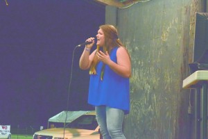 The Talent show winner, FDA'S very own Hanna Schofield. (Bruce Branum/The Standard)  